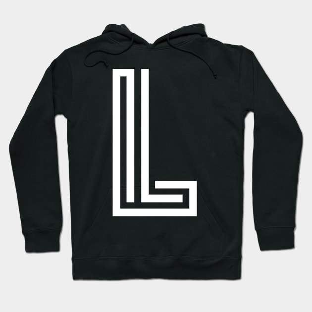 L Hoodie by Movielovermax